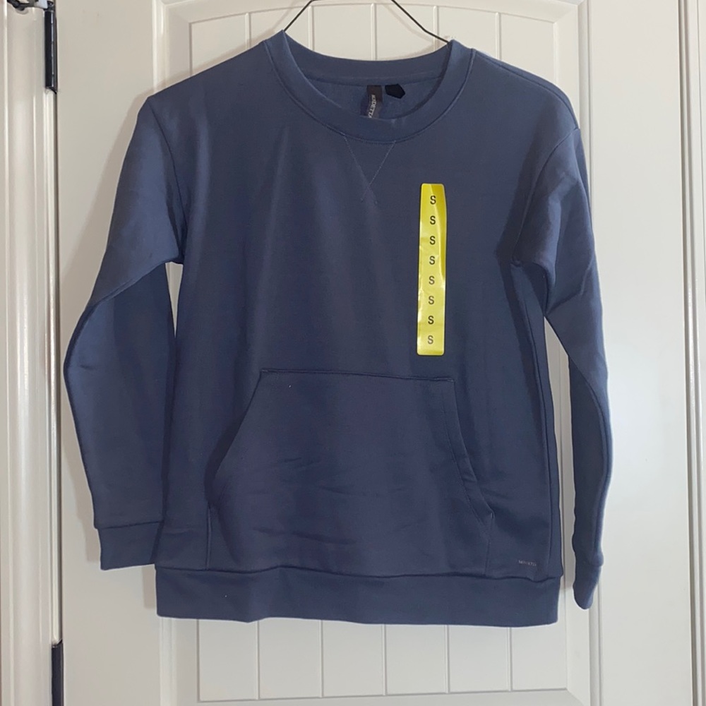 Women’s Mondetta Everyday Soft Crew Neck Small NWT Blue - Picture 1 of 7